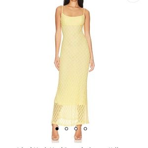 Revolve Bardot Adoni Mesh Midi Dress